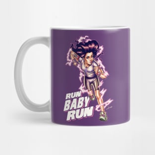 Running Girl Mug